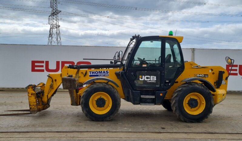 2019 JCB 540-140 Hi Viz Telehandlers For Auction: Leeds, UK – 30th April, 1st, 2nd & 3rd May 25 full