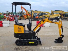 Unused 2024 JPC HT12 Micro Excavators For Auction: Leeds, UK – 30th April, 1st, 2nd & 3rd May 25 full