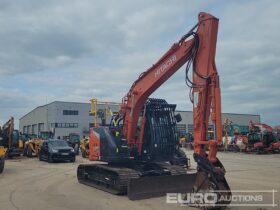 2023 Hitachi ZX135USBL-7 10 Ton+ Excavators For Auction: Leeds, UK – 30th April, 1st, 2nd & 3rd May 25 full