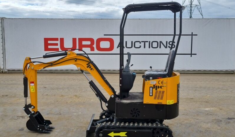 Unused 2024 JPC HT12 Micro Excavators For Auction: Leeds, UK – 30th April, 1st, 2nd & 3rd May 25 full