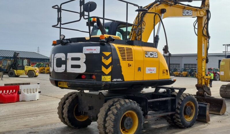 2019 JCB JS145W Wheeled Excavators For Auction: Leeds, UK – 30th April, 1st, 2nd & 3rd May 25 full