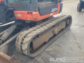2016 Kubota U27-4 Mini Excavators For Auction: Leeds, UK – 30th April, 1st, 2nd & 3rd May 25 full