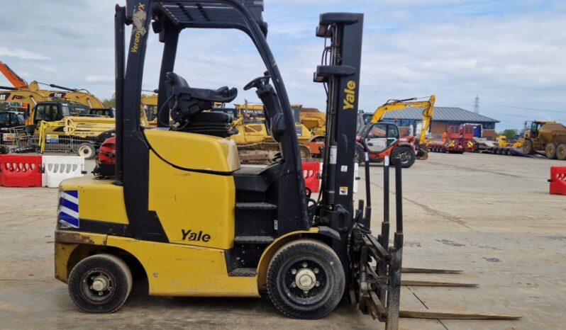 Yale GLP35VX Forklifts For Auction: Leeds, UK – 30th April, 1st, 2nd & 3rd May 25 full