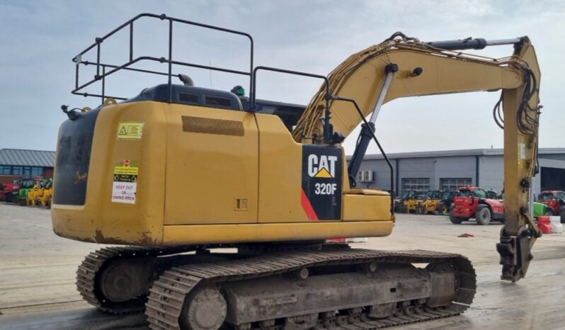 2017 CAT 320FL 20 Ton+ Excavators For Auction: Leeds, UK – 30th April, 1st, 2nd & 3rd May 25 full