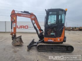 2022 Hitachi ZX33U-6 CLR Mini Excavators For Auction: Leeds, UK – 30th April, 1st, 2nd & 3rd May 25 full