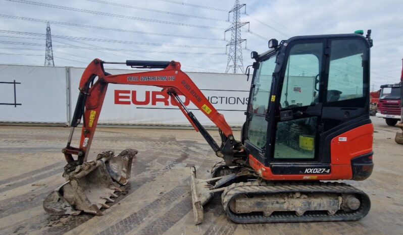 2020 Kubota KX027-4 Mini Excavators For Auction: Leeds, UK – 30th April, 1st, 2nd & 3rd May 25 full