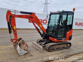 2020 Kubota KX027-4 Mini Excavators For Auction: Leeds, UK – 30th April, 1st, 2nd & 3rd May 25