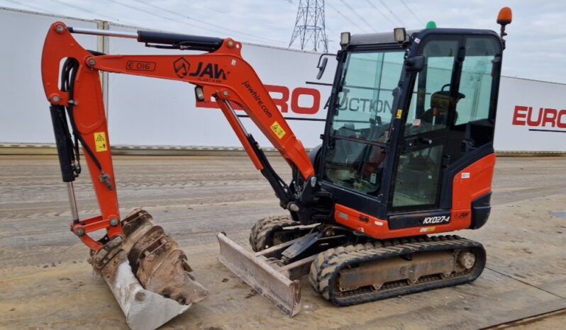 2020 Kubota KX027-4 Mini Excavators For Auction: Leeds, UK – 30th April, 1st, 2nd & 3rd May 25