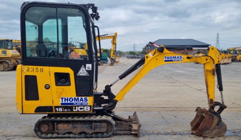 2019 JCB 15C-1 Mini Excavators For Auction: Leeds, UK – 30th April, 1st, 2nd & 3rd May 25 full