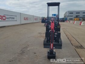 Unused 2024 JPC HT12 Micro Excavators For Auction: Leeds, UK – 30th April, 1st, 2nd & 3rd May 25 full