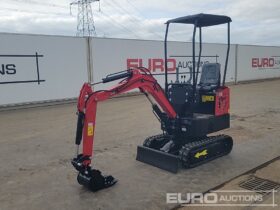 Unused 2024 JPC HT12 Micro Excavators For Auction: Leeds, UK – 30th April, 1st, 2nd & 3rd May 25