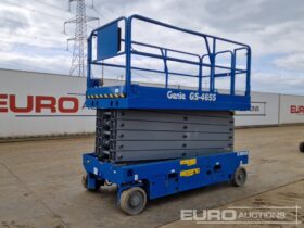 2021 Genie GS4655 Manlifts For Auction: Leeds, UK – 30th April, 1st, 2nd & 3rd May 25