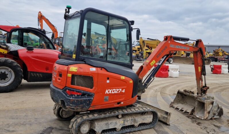 2020 Kubota KX027-4 Mini Excavators For Auction: Leeds, UK – 30th April, 1st, 2nd & 3rd May 25 full