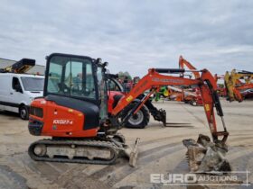 2020 Kubota KX027-4 Mini Excavators For Auction: Leeds, UK – 30th April, 1st, 2nd & 3rd May 25 full