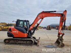 2019 Kubota KX080-4A 6 Ton+ Excavators For Auction: Leeds, UK – 30th April, 1st, 2nd & 3rd May 25 full