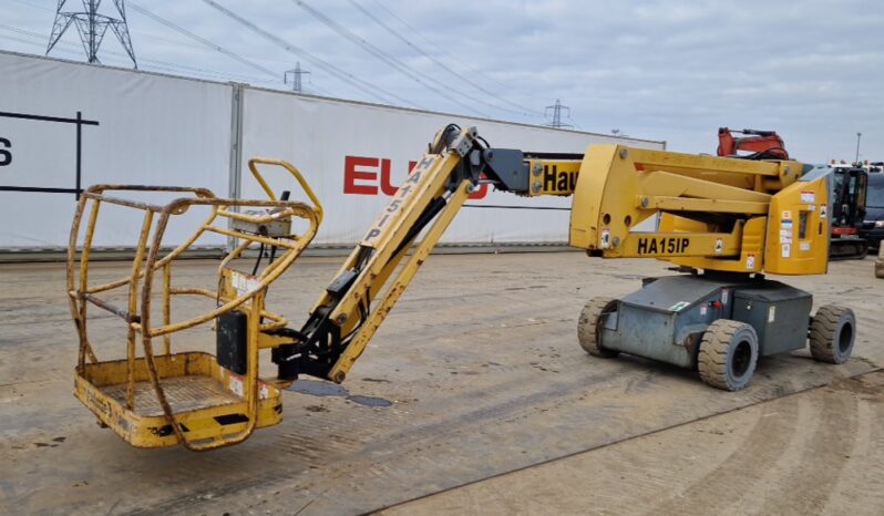 2011 Haulotte HA15IP Manlifts For Auction: Leeds, UK – 30th April, 1st, 2nd & 3rd May 25