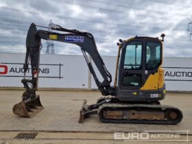 2019 Volvo ECR58D Mini Excavators For Auction: Leeds, UK – 30th April, 1st, 2nd & 3rd May 25 full