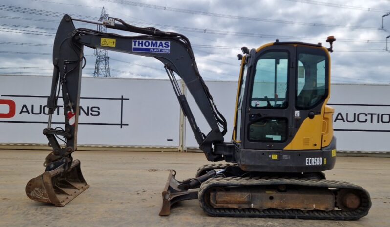 2019 Volvo ECR58D Mini Excavators For Auction: Leeds, UK – 30th April, 1st, 2nd & 3rd May 25 full