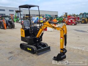Unused 2024 JPC HT12 Micro Excavators For Auction: Leeds, UK – 30th April, 1st, 2nd & 3rd May 25 full
