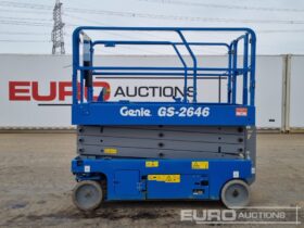 2020 Genie GS2646 Manlifts For Auction: Leeds, UK – 30th April, 1st, 2nd & 3rd May 25 full