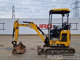 2020 JCB 18Z-1 Mini Excavators For Auction: Leeds, UK – 30th April, 1st, 2nd & 3rd May 25 full