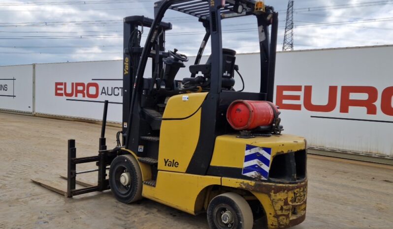 Yale GLP35VX Forklifts For Auction: Leeds, UK – 30th April, 1st, 2nd & 3rd May 25 full