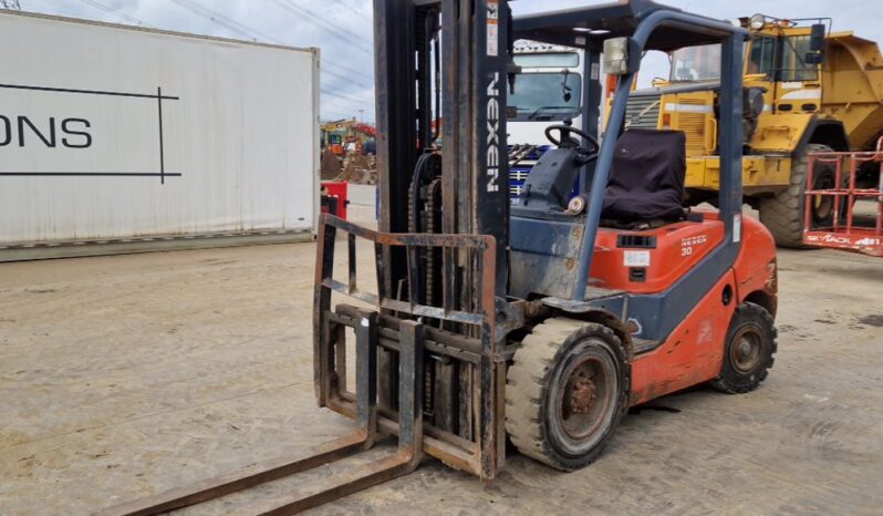 Nexen FD30 Forklifts For Auction: Leeds, UK – 30th April, 1st, 2nd & 3rd May 25