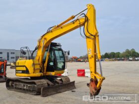 JCB JZ140 10 Ton+ Excavators For Auction: Leeds, UK – 30th April, 1st, 2nd & 3rd May 25 full
