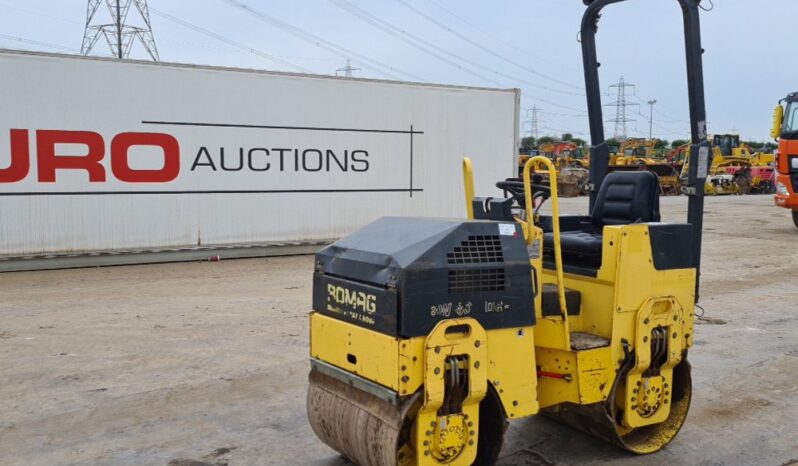 2007 Bomag BW80ADH-2 Rollers For Auction: Leeds, UK – 30th April, 1st, 2nd & 3rd May 25