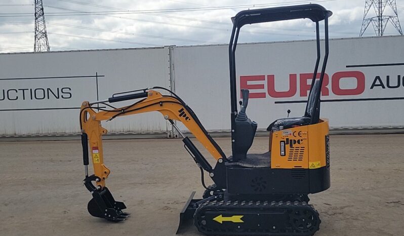 Unused 2024 JPC HT12 Micro Excavators For Auction: Leeds, UK – 30th April, 1st, 2nd & 3rd May 25 full