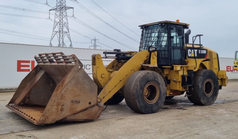 2015 CAT 950M Wheeled Loaders For Auction: Leeds, UK – 30th April, 1st, 2nd & 3rd May 25