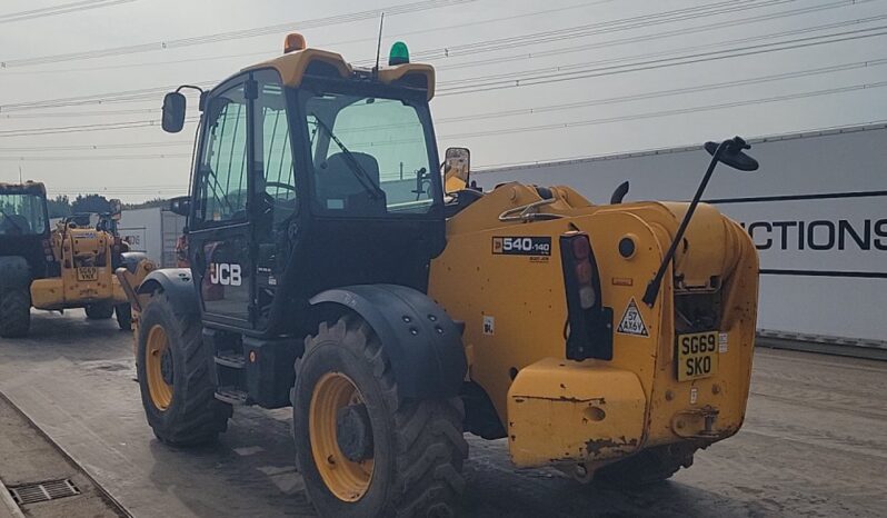 2019 JCB 540-140 Hi Viz Telehandlers For Auction: Leeds, UK – 30th April, 1st, 2nd & 3rd May 25 full