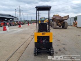 Unused 2024 JPC HT12 Micro Excavators For Auction: Leeds, UK – 30th April, 1st, 2nd & 3rd May 25 full