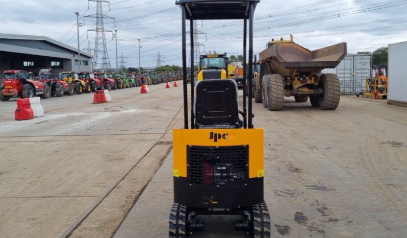 Unused 2024 JPC HT12 Micro Excavators For Auction: Leeds, UK – 30th April, 1st, 2nd & 3rd May 25 full