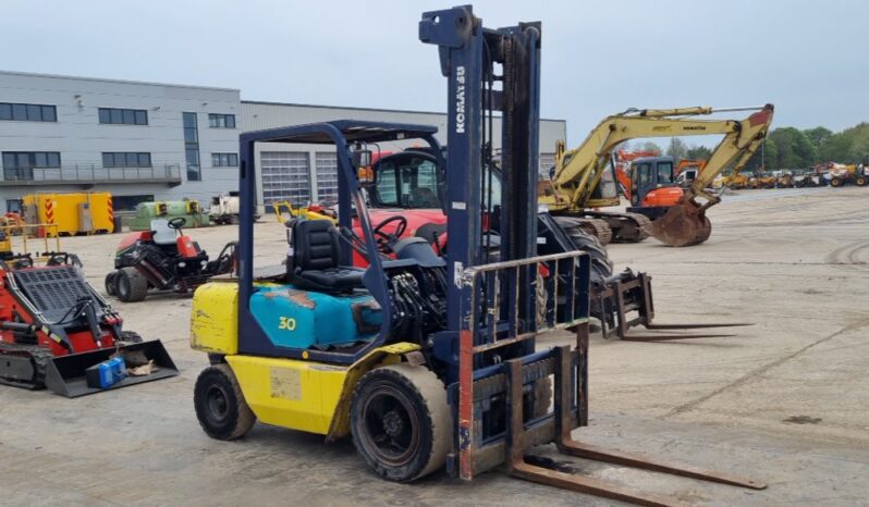 Komatsu FD30T Forklifts For Auction: Leeds, UK – 30th April, 1st, 2nd & 3rd May 25 full