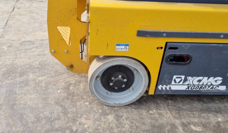 2022 XCMG XG0807AC Manlifts For Auction: Leeds, UK – 30th April, 1st, 2nd & 3rd May 25 full