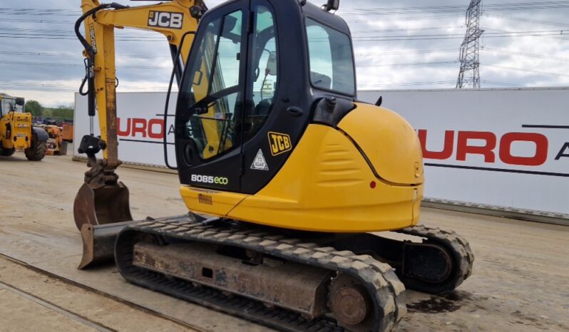 2012 JCB 8085 6 Ton+ Excavators For Auction: Leeds, UK – 30th April, 1st, 2nd & 3rd May 25 full