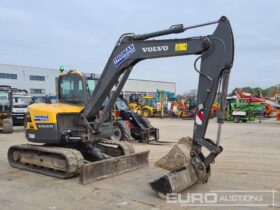 2018 Volvo ECR88D 6 Ton+ Excavators For Auction: Leeds, UK – 30th April, 1st, 2nd & 3rd May 25 full
