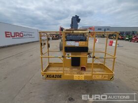 2023 XCMG XGA20E Manlifts For Auction: Leeds, UK – 30th April, 1st, 2nd & 3rd May 25 full