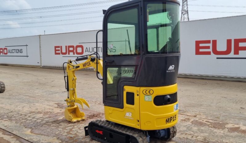 2024 Machpro MP15 Micro Excavators For Auction: Leeds, UK – 30th April, 1st, 2nd & 3rd May 25 full
