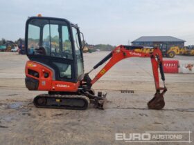 2019 Kubota KX016-4 Mini Excavators For Auction: Leeds, UK – 30th April, 1st, 2nd & 3rd May 25 full