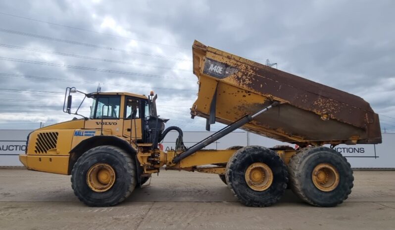 Volvo A40E Articulated Dumptrucks For Auction: Leeds, UK – 30th April, 1st, 2nd & 3rd May 25 full