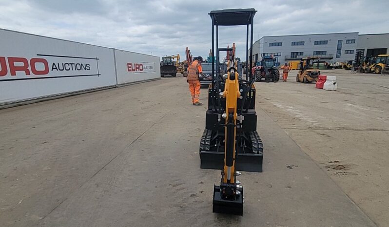 Unused 2024 JPC HT12 Micro Excavators For Auction: Leeds, UK – 30th April, 1st, 2nd & 3rd May 25 full