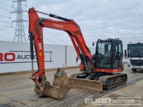 2020 Kubota KX080-4A2 6 Ton+ Excavators For Auction: Leeds, UK – 30th April, 1st, 2nd & 3rd May 25