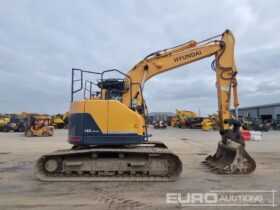 2015 Hyundai R145LCR-9A 10 Ton+ Excavators For Auction: Leeds, UK – 30th April, 1st, 2nd & 3rd May 25 full