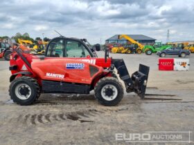 2018 Manitou MT625H Easy Telehandlers For Auction: Leeds, UK – 30th April, 1st, 2nd & 3rd May 25 full