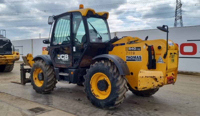 2017 JCB 540-140 Hi Viz Telehandlers For Auction: Leeds, UK – 30th April, 1st, 2nd & 3rd May 25 full