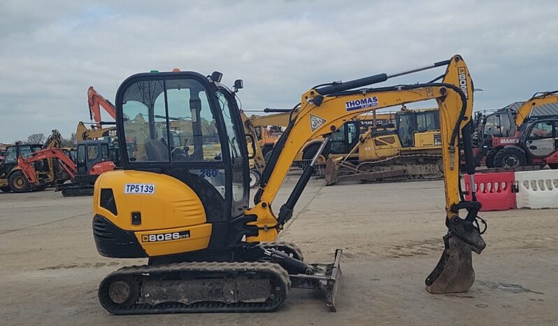 2018 JCB 8026CTS Mini Excavators For Auction: Leeds, UK – 30th April, 1st, 2nd & 3rd May 25 full