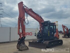 2023 Hitachi ZX135USBL-7 10 Ton+ Excavators For Auction: Leeds, UK – 30th April, 1st, 2nd & 3rd May 25