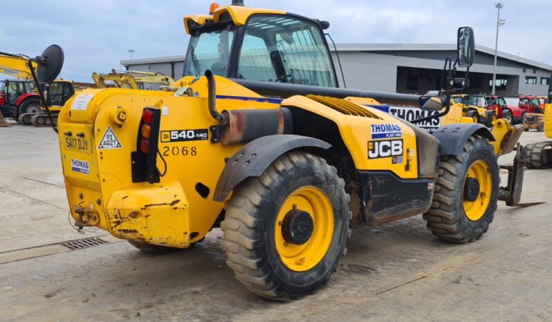 2017 JCB 540-140 Hi Viz Telehandlers For Auction: Leeds, UK – 30th April, 1st, 2nd & 3rd May 25 full
